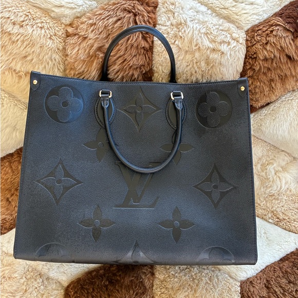 Louis Vuitton Handbags - SOLD Louis Vuitton Black Empreinte Monogram OnTheGo GM NWT